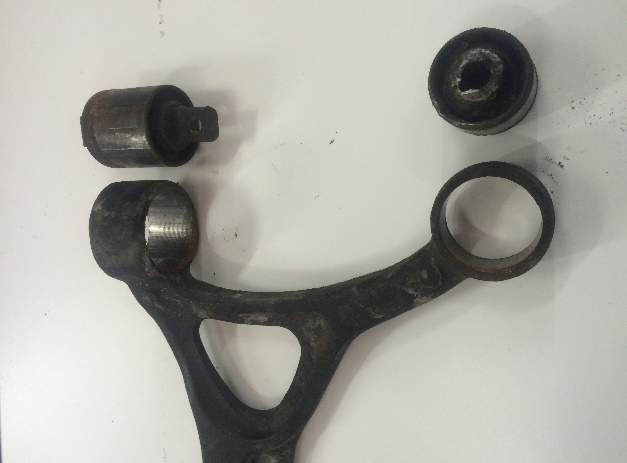 замена сайлентблока рычага Volvo